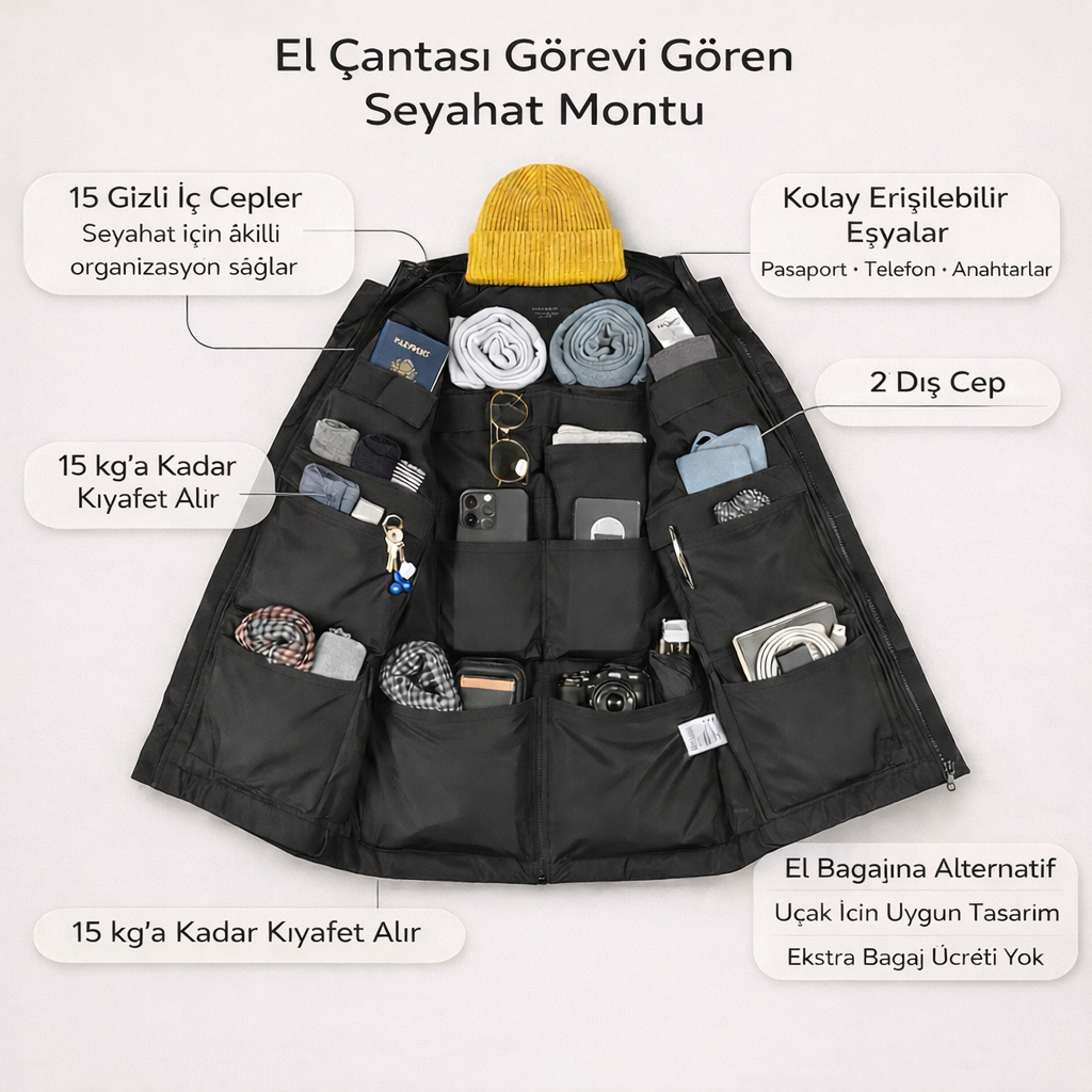 WearCase Seyahat Ceketi